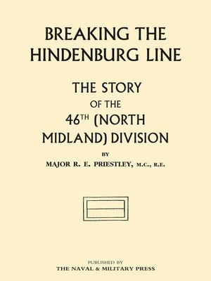 cover image of Breaking the Hindenburg Line